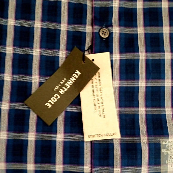 NWT KENNETH COLE Men's Shirt, L - Picture 6 of 11